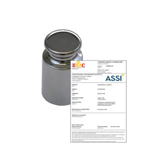 ENAC-certificaat voor gewichten