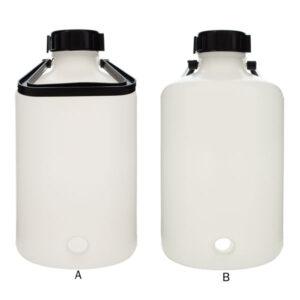 Jerrycan met kraan, cilindrisch van vorm