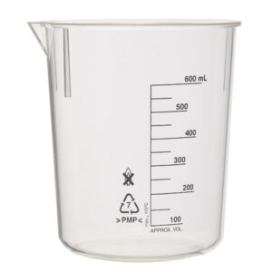 Laag bekerglas van PMP