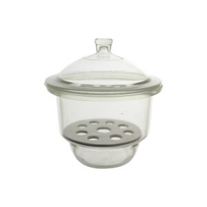 Glazen exsiccator met bolkap Basic Line