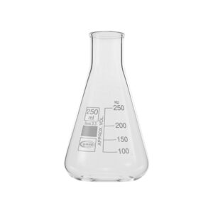 Erlenmeyerkolf smalle hals, GLASSCO
