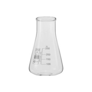 Erlenmeyerkolf wijde hals, GLASSCO