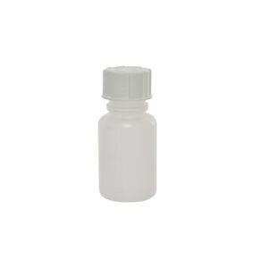 Ronde fles van PP met schaalverdeling, wijde hals