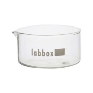 Kristalliseerschalenen en krimpsluitingen