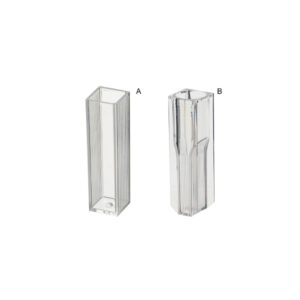 Wegwerpcuvette voor spectrofotometer