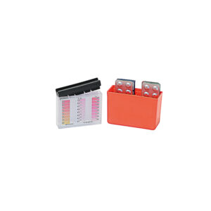 PoolTester - semikwantitatieve snelle meetkit voor pH, chloor en broom