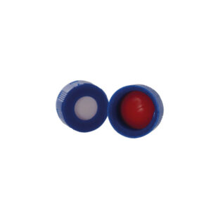 Schroefdop voor vials met siliconen/PTFE septum