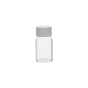 Monsterflesje van glas