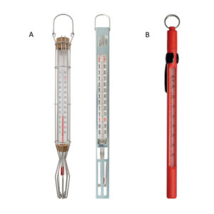 Staafthermometer met beschermhoes