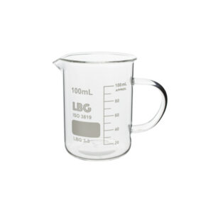 LAAG BEKERGLAS MET HANDVAT, LBG