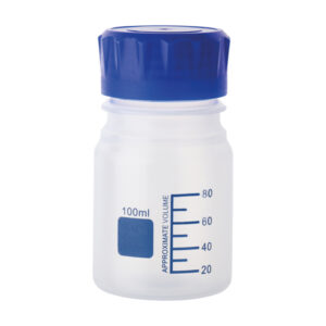 GEGRADUEERDE PP-FLES MET WIJDE HALS